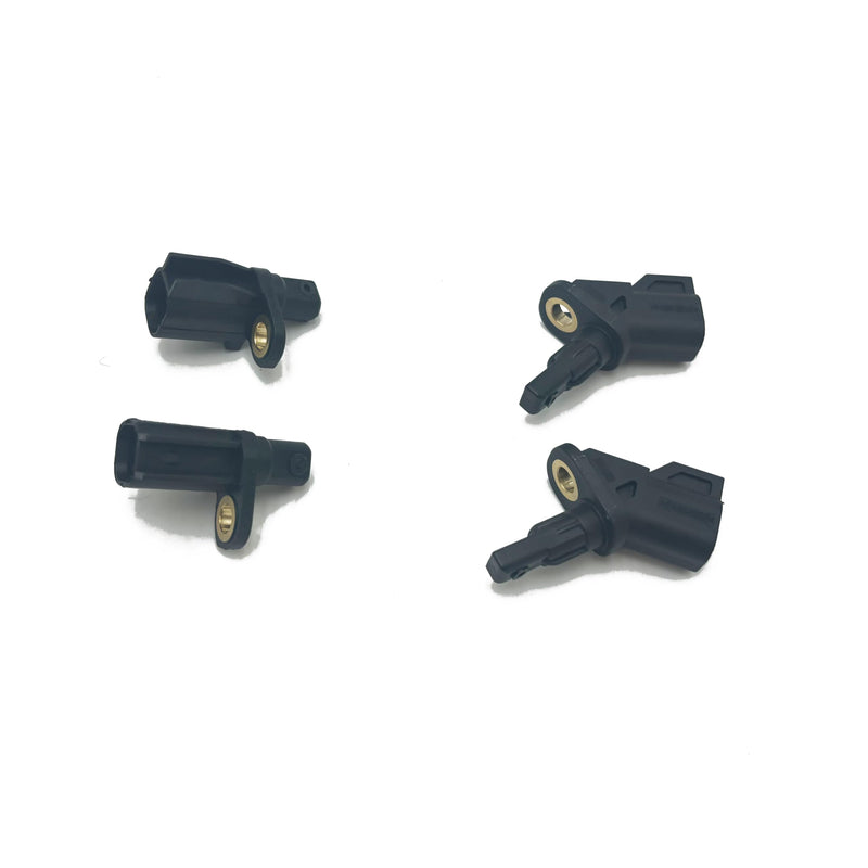 4Pcs Front Rear Left and Right ABS Wheel Speed Sensor Compatible with Ford Focus Escape C-Max Replacement for Lincoln MKC XC70 XC60 V70 V50 S80 S60 S40 C70 C30 Replaces 3M5T2B372AB 3M5T2B372BB