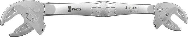 Wera 05020330001 6006 Joker XS/S Self-setting double spanner, 7-10 x 1/4-3/8" x 10-13 x 7/16-1/2" x 161 mm
