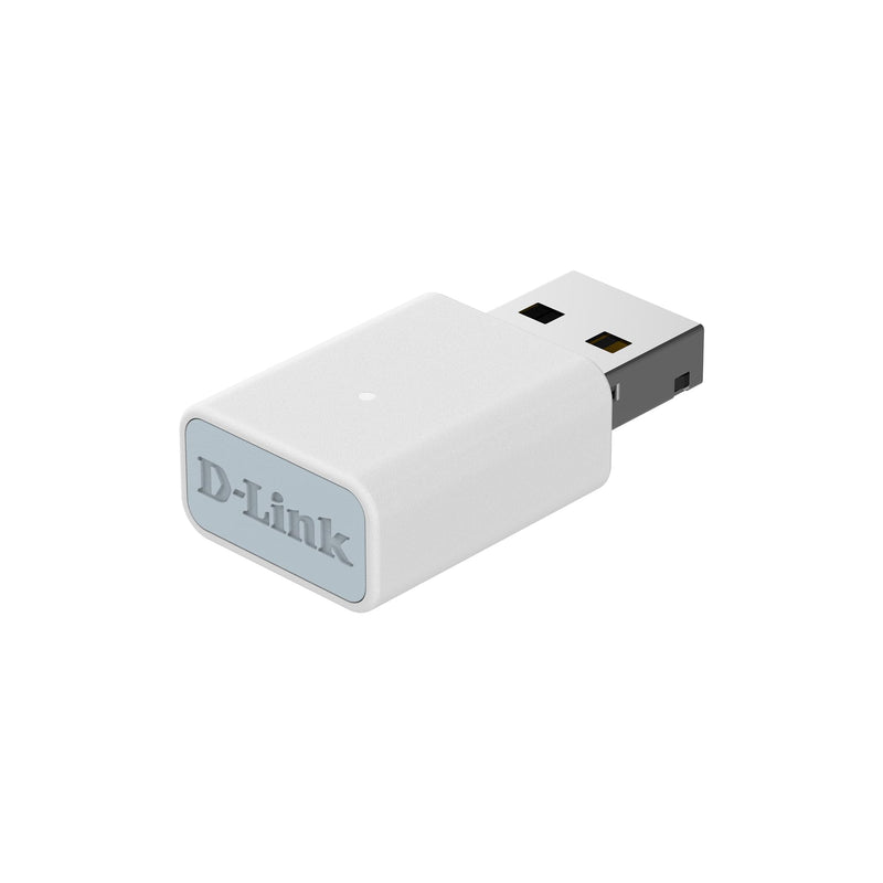 D-Link AC1300 USB WiFi Adapter —2.4/5GHz Dual Band Wireless Internet Travel Size for Desktop PC Laptop —MU-MIMO Plug & Play —Supports Windows 10/11 Drivers —WPA3 Enhanced Security (AC13U) AC1300 USB Adapter White