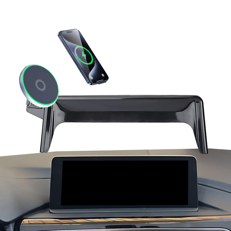 Car Phone Holder for 2012-2021 BMW 3 Series / 2014-2021 BMW 2 Series / 4 Series Accessories Apply to 8.8 Inch Touch Screen 15W Fast Wireless Charger Screen Fixed Clip Cell Phone Mount