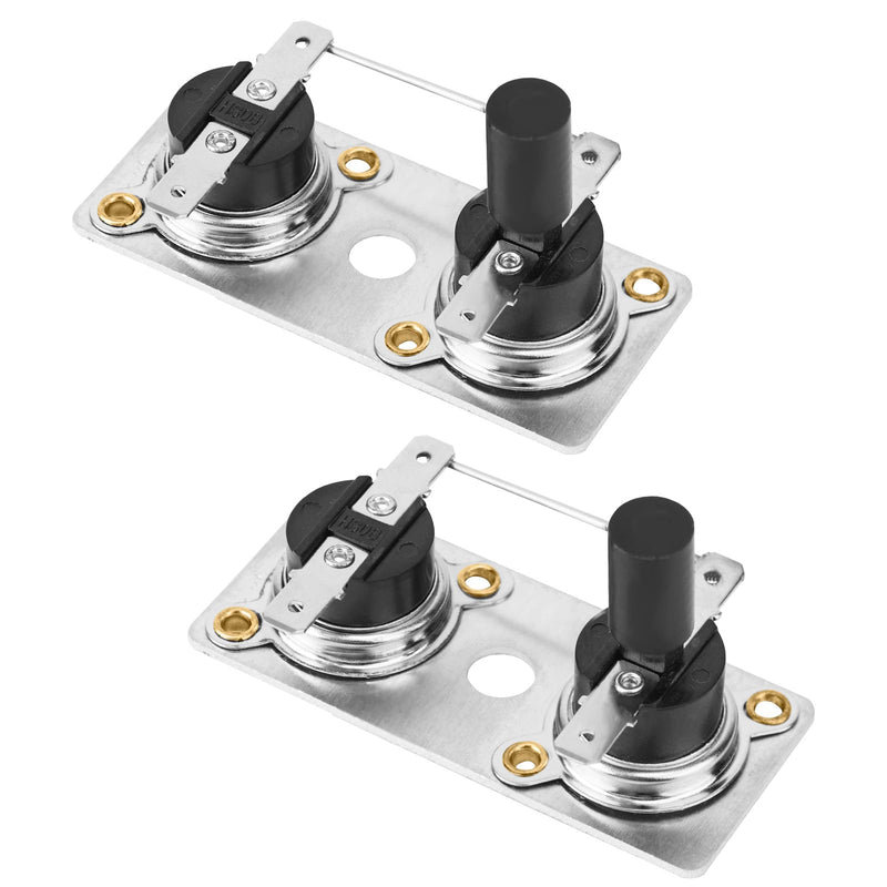 2pcs RV Water Heater Switch for Suburban 232306, Thermostat 120V T-Stat Wter Parts Accessories