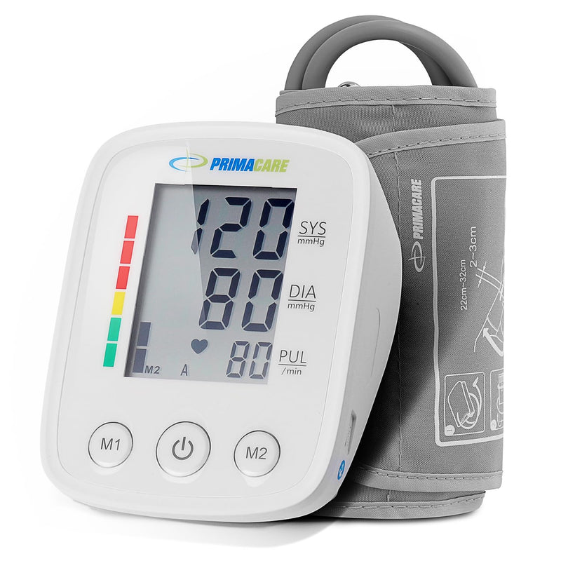 Primacare DS-8007 Automatic Digital Blood Pressure Monitor Upper Arm Sphygmomanometer for Home Use