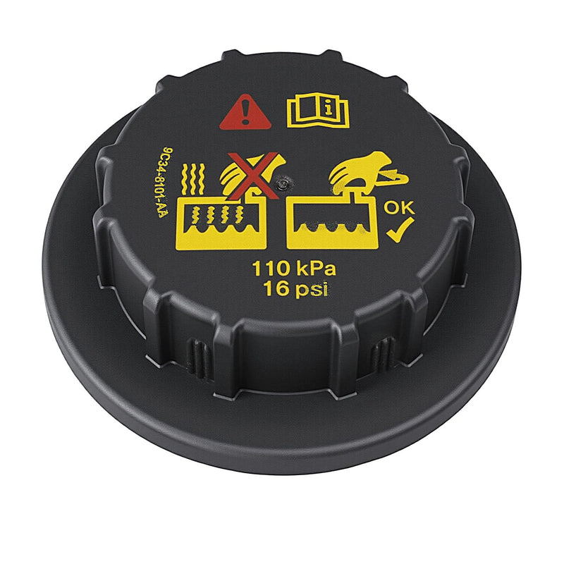 Radiator Pressure Cap, 9C3Z-8101-B, 9C3Z8101B,Coolant Reservoir Cap Replace RS-527, RS527,Fit for Ford 6.0 7.3 Powerstroke - Explorer F150 F250 F350 Mustang Taurus, Lincoln, Mercury