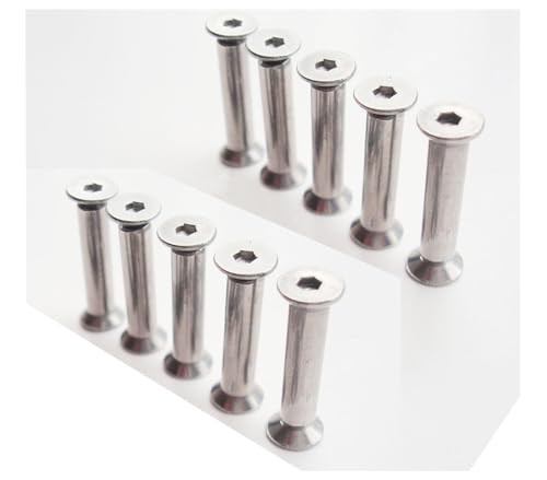 10 pcs Knife Handle Bolt Rivets Screw Fastener Nut Assortment Sets