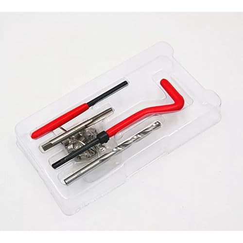 New 25Pc Thread Repair Insert Kit Helicoil Car Pro Coil Tool M6x1.0x8.0MM US