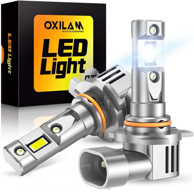 OXILAM 9012 LED Bulb HIR2 Bulb, 40000LM 60W, Ultra-Bright, 5 Min Quick Install, 50000H Lifespan, No Flicker, 99% Compatibility HIR2/9012