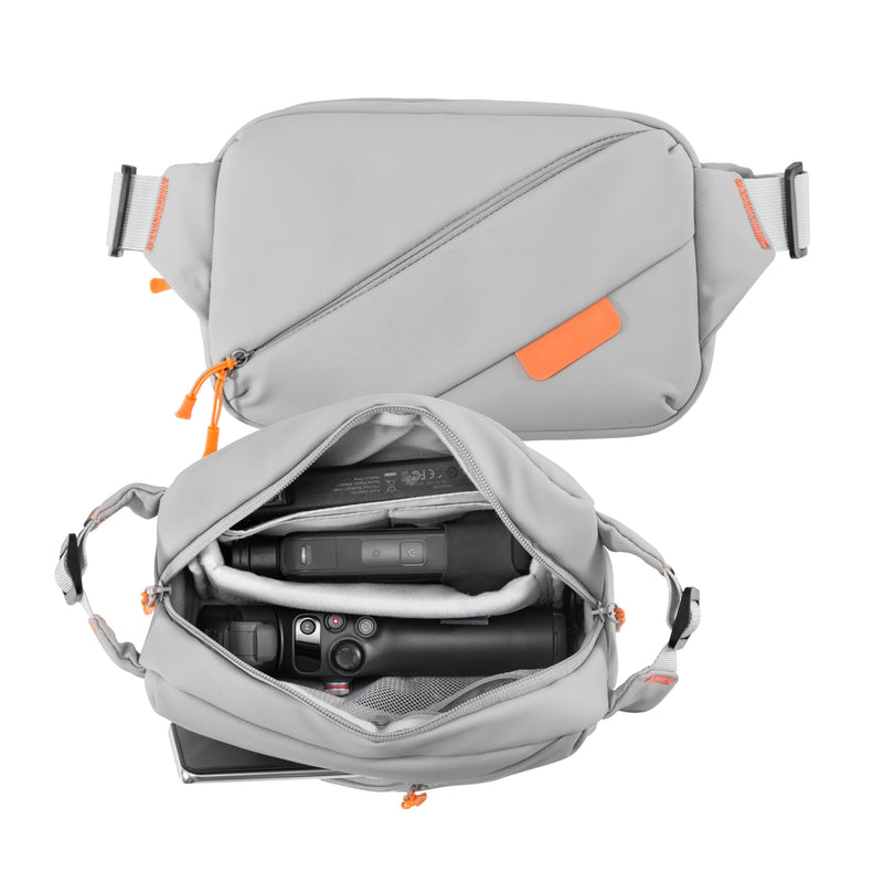 Carrying Bag for Insta360 Luna Ultra X5 Creator Bundle Case Accessories | X4 Air X3 Go ultraTravel Magnetic Quick Release Travel Case Chest Bag for DJI Osmo 6 5 Pocket 4 Pro 3 4P Mobile Gimbal