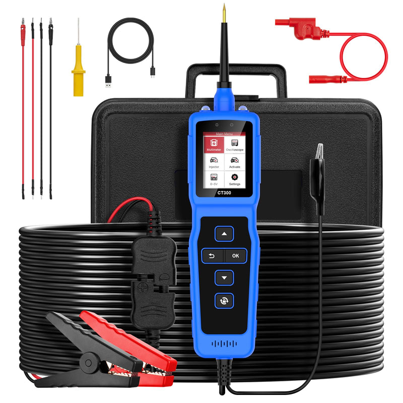 OBDResource Circuit Tester Automotive, Power Circuit Probe Tester, Car Fuse Tester, 0-80V DC Test Light Short Circuit Finder, CT300 Auto Electrical Circuit Tester, Automotive Tool CP30