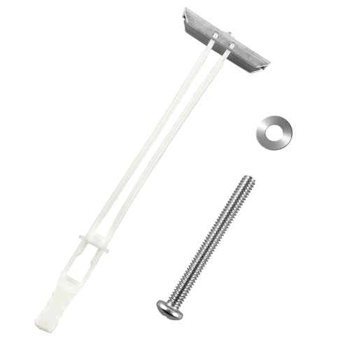 12PCS Heavy Duty Drywall Anchors with Bolts for 1/4"-20, 270+ lbs Hollow Wall Anchors for TV Mounting Kit,Drywall Toggle Bolt - Zinc Plated, Easy Install 12