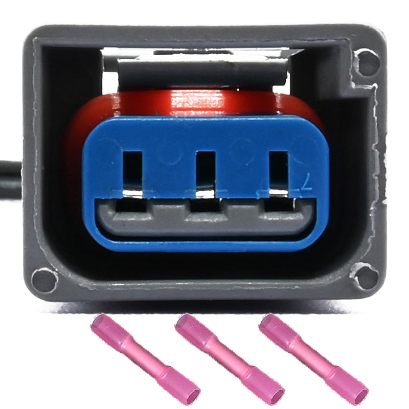 DPFE4 4U7Z-9J460-AA EGR Valve Pressure Feedback Sensor Connector Harness Pigtail Fit for Ford E-150 F150 F250 Escape Mustang Ranger Focus Taurus Windstar Explorer Sport Trac 1997-2010