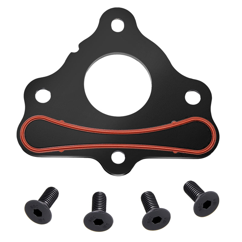 Sorello Camshaft Retainer Plate Kit with Gasket and Mounting Bolts Compatible with Cadillac Chevy GMC Buick Hummer Pontiac Saab LS & LT Engines 4.8L 5.3L 5.7L 6.0L 6.2L - Replace 12589016