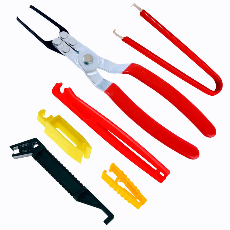 Fuse Puller Tool Relay Puller Pliers Fuse Puller Pliers Automotive Tools (6-Pack)