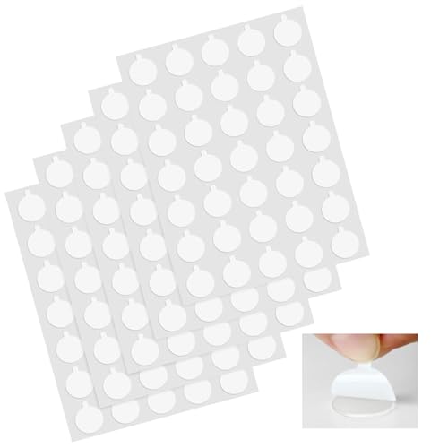175pcs Double Sided Sticky Dots – Easy to Peel Sticky Dots,Clear Removable Sticky Tack Double Sided Tape Dots for Crafts, Posters, Balloons, and DIY Projects 175