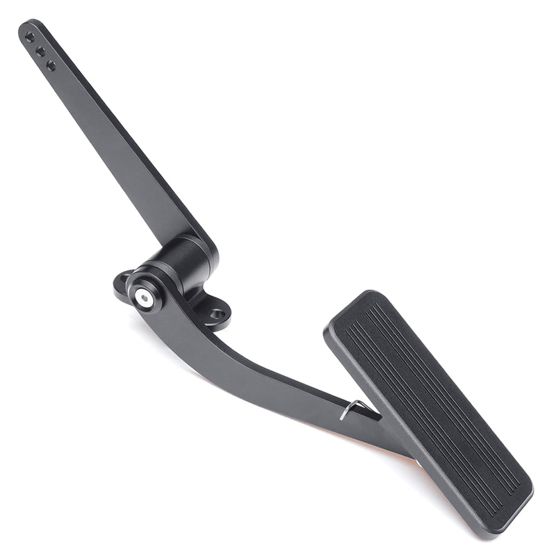 Gas Pedal, Aluminu Throttle Pedal Assembly,Universal Dual Contorl Gas Pedal Accelerator Throttle Pedal Compatible with Chevy Ford Mopar Street Rat Rod