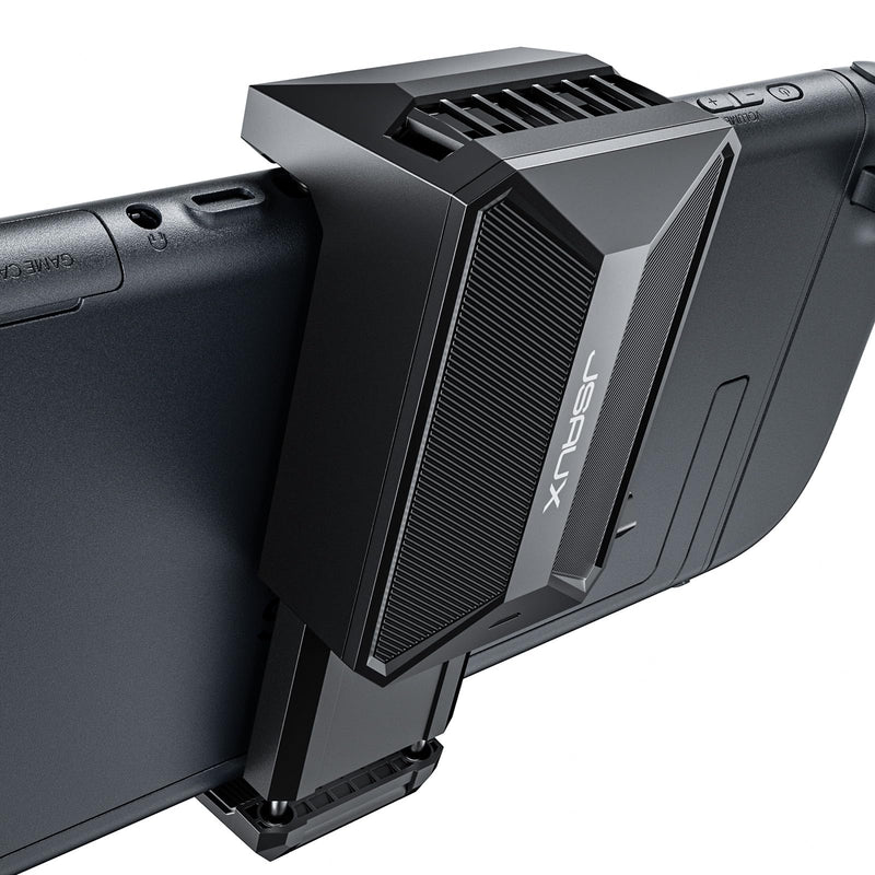 JSAUX Cooling Fan for Switch 2 (2025), Cool Down Accessories for Switch 2 | Switch 2 Fan (Stepless Adjustable Fan Speed) Cools to Enhance Performance & Extend Console Battery Life - Black (GP0201A)