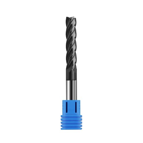 3/8'' Carbide Long End Mill, 4 Flute, AlTiN Coating 3/8''