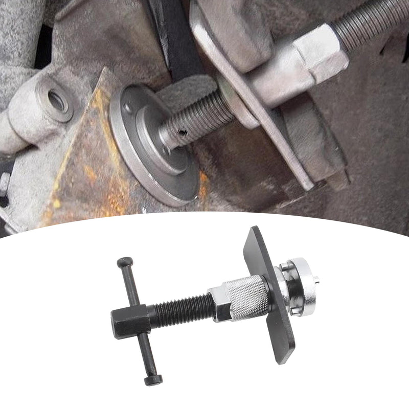 Car Brake Piston Wind Back Tool, 3pcs/Set Brake Caliper Piston Rewind Tool, Auto Rear Brake Pad Wind Back Tool, Brake Caliper Wind Back Tool for Replacement of Rear Brake Pad (Black) Black