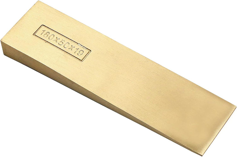WEDO Flange Wedge Non-Sparking, Spark-free Safety Flange Wedge, Pipe Fitting Welding Tools, Spreading Flanges Triangle Tool, Corrosion Resistant, Aluminum Bronze, 10mm*50mm*100mm 100*50*10mm