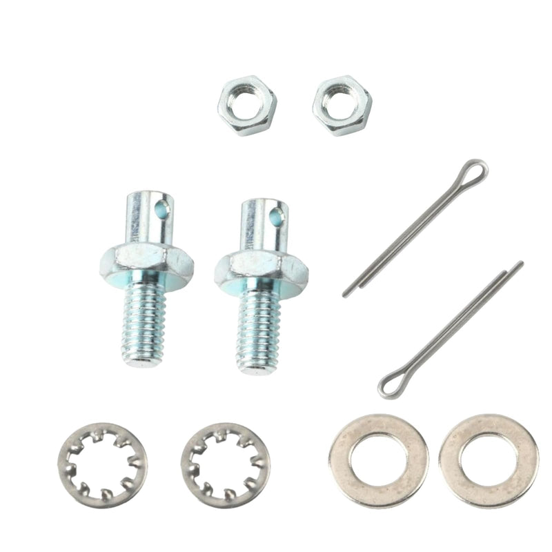Throttle Cable Adapter Stud Kit #8009, Throttle Cable Kit, Be Applicable To Chevrolets After 1977, Throttle Cable End, Nut, Spring Washer And Overhead (2 Sets)