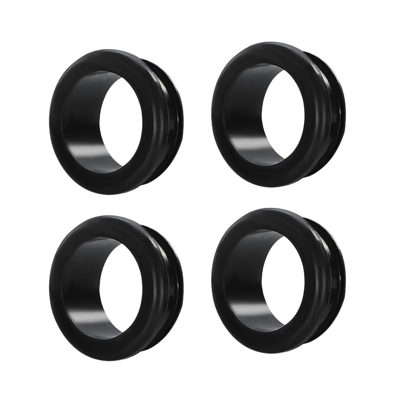 4 Pcs Rubber PCV Breather Grommets O.D. 1 1/4" I.D. 1" for Steel Valve Covers SBC BBC SBF BBF 350 4
