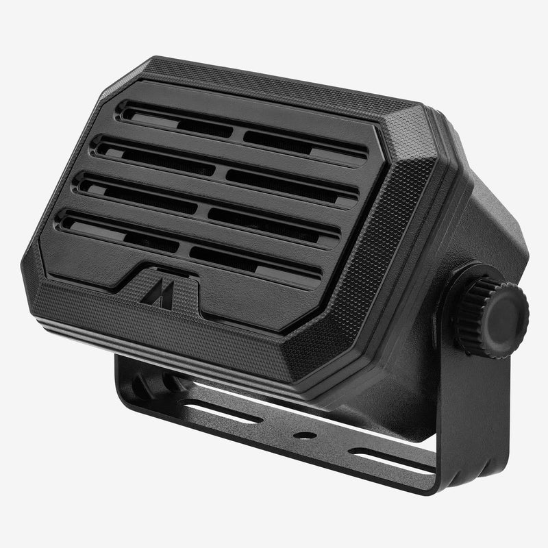 Midland - SPKMINI Mini External Speaker - Waterproof, 10 Watts, 3.5mm Plug - Compatible with All Mobile CB, GMRS, HAM and Amateur Radios