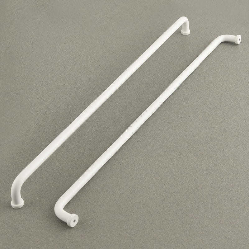 5 Pack Modern White Closet Door Pulls Kitchen Cabinets Handles 16-3/8 Inch Hole to Hole Extra Long Handles Drawer Pulls Furniture Hardware 16 3/8 Inch(416mm) 5
