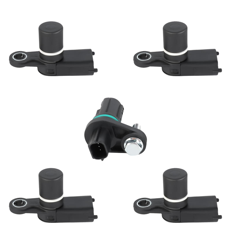  [AUSTRALIA] - 4 Pcs Camshaft Position Sensors & 1 Pcs Crankshaft Position Sensor Compatible with Chevy Equinox Impala Malibu Traverse GMC Acadia Terrain Cadillac Buick Replacement for 12615371 12615626