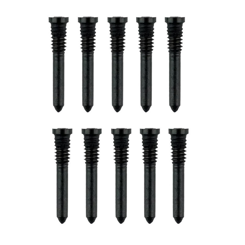 10x Bottom Screws for iPhone16/ 15pro max /14pro /13/12 Pro /11Pro Max / 11 / XR/XS/X ... (Black) black