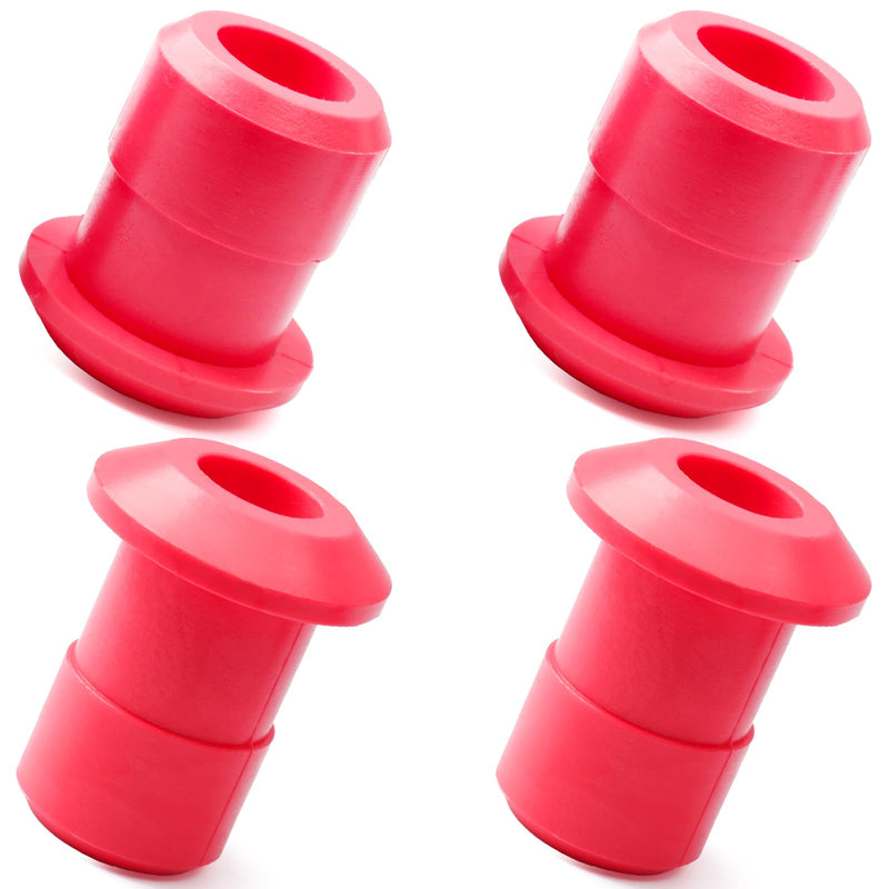 4Pcs 54466-JD000 54467-BR00A Front & Rear Subframe Engine Cradle Bushing Kit Replacement for Nissan for Rogue 2008-2020 Red Replacement Parts