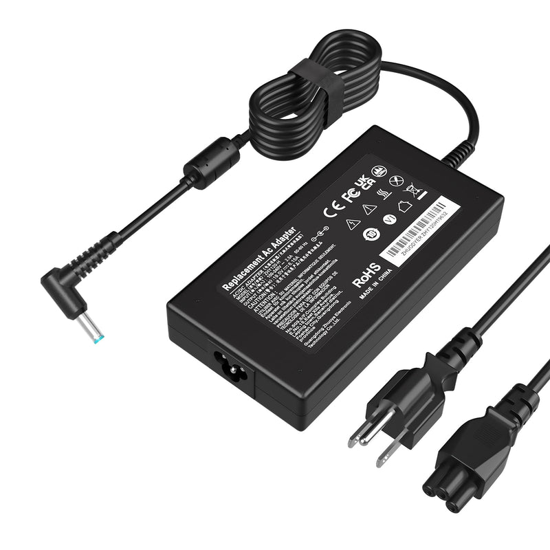 120W Laptop Charger for HP Docking Station Power Cord G5 USB-C/A Universal Dock G2 5TW13AA Envy 15 17 Series Omen 15-5000 5100 5200 710415-001 L41856-001 Power Supply-4.5 * 3.0mm