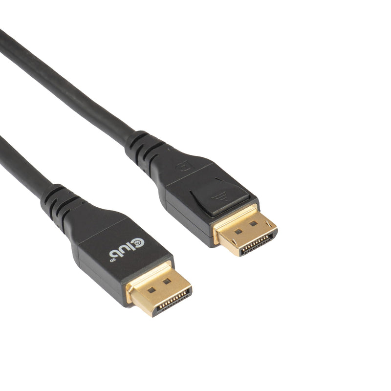 Club 3D DisplayPort 2.1 Cable 8K@240Hz 4K@720Hz – VESA DP80 Certified 80Gbps, HDR10+ Gaming Monitor Cable for RTX 4090/RX 7900 – 6.6ft/2m HDCP 2.3 CAC-1094 200 cm