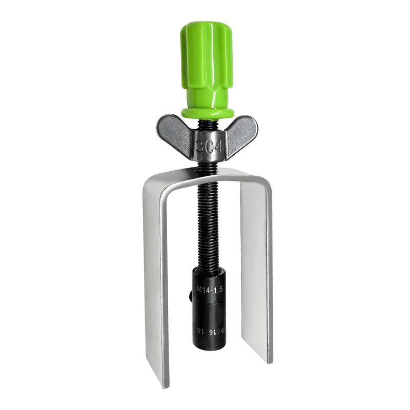 Steering Wheel Lock Plate Remover, Lock Plate Compressor Puller Tool Featuring Reversible Adapter, Essential Installer Removal Tool for Most Vehicles with Locking Steering Wheels