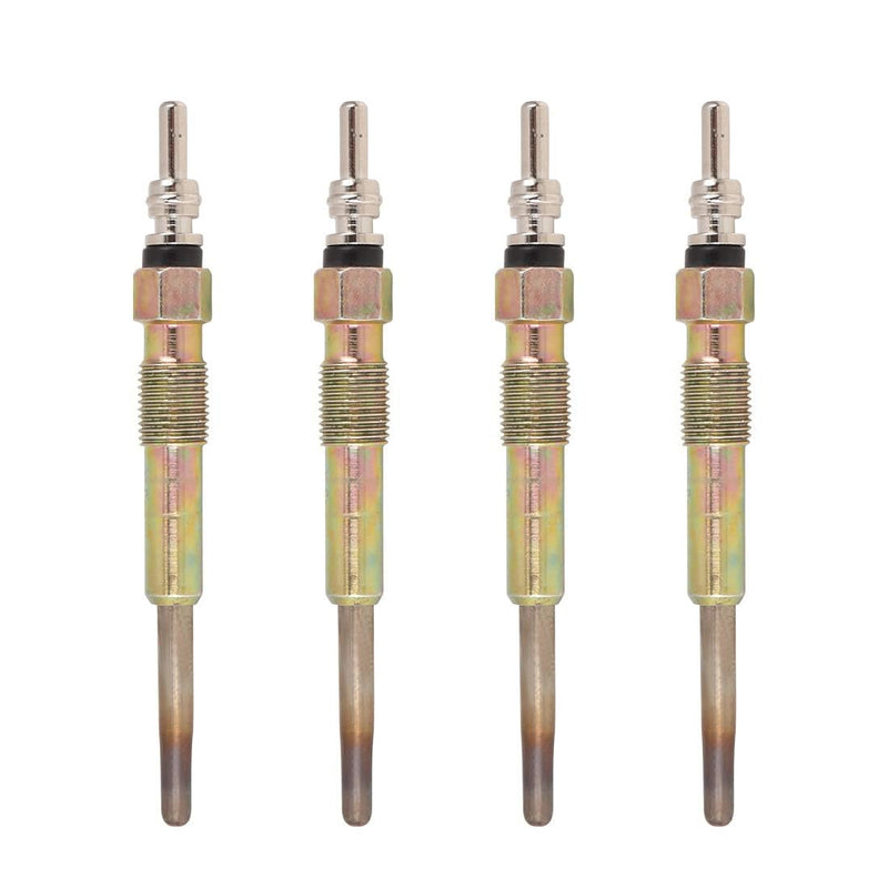 4PCS Diesel Glow Plug Set – Compatible with Audi A3 2003–2010, VW Golf MK5, Caddy, Touran, Transporter – 12V M10x1 Engine Heater – OE 0250402005 N10591602