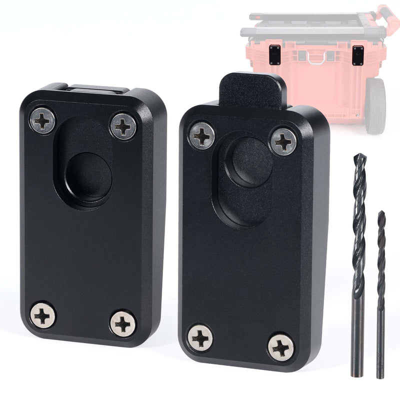 Aluminum Handle Quick Release Pins Kit for Milwaukee Packout Rolling Toolbox, Handle Removal Accessories for Packout Mods Upgrade