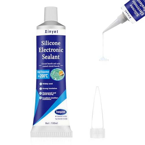Electronic Silicone Adhesive Sealant, Conformal Coating for Electronics 100ml