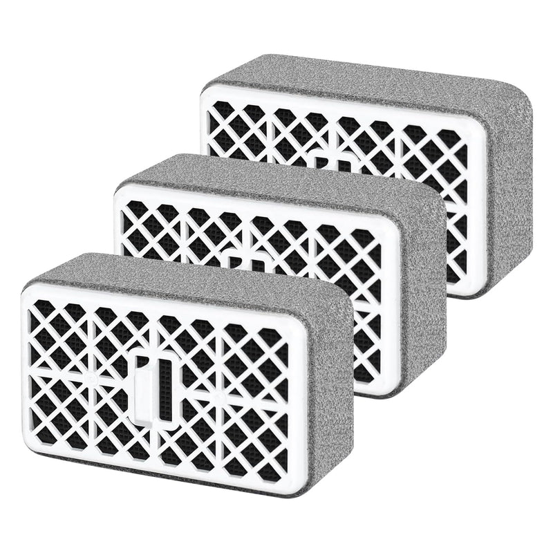 3 Pack Deodorizer Filter Cartridge Compatible with TOTO THU6474-01 THU6474#01 THU6072 S550E C5 C2 SW3074 SW3054T40 SW3056T40, Bathroom Toilet Deodorizing Carbon Filter 3