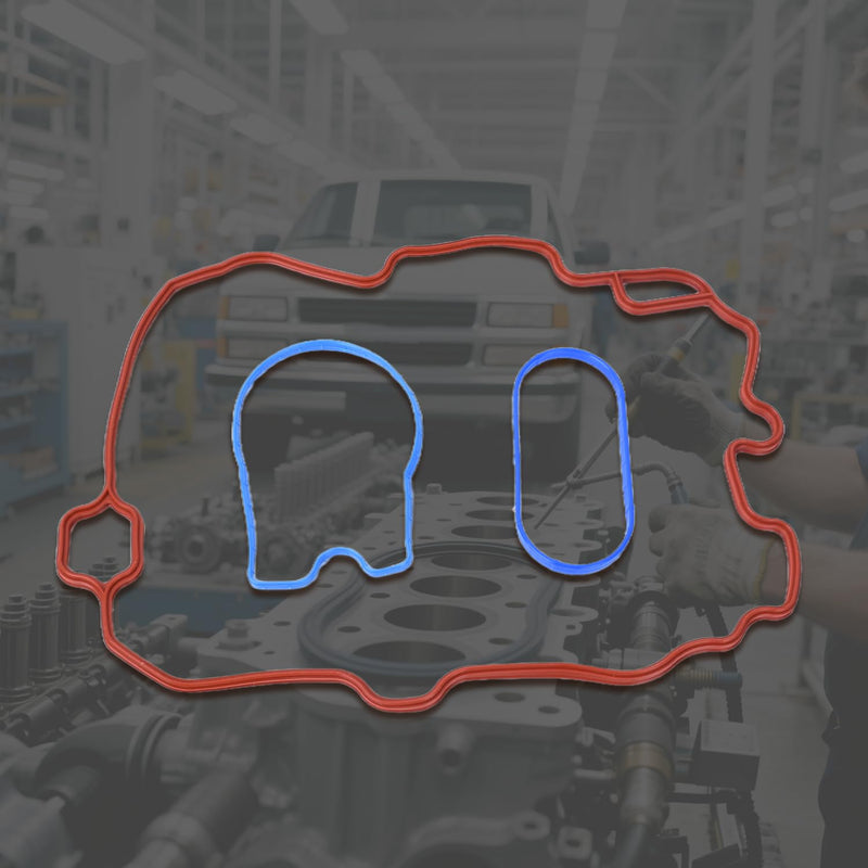MS95816 95816 MS 95816 Intake Plenum Gasket Compatible with Chevy S10 C1500 Pickup Blazer Astro,for GMC Jimmy K1500 Savana Sierra Sonoma Oldsmobile1996 1997-2007 4.3L