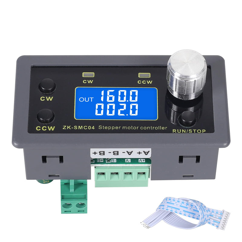 Stepper Motor Driver Controller for Nema 17 23 34 Stepper Motor Forward/Reverse Pulse Speed Controller DC 10V-30V 6.6A 1/64 Micro-Step Resolutions for 42 57 86 Stepper Motor TTL Serial Communication