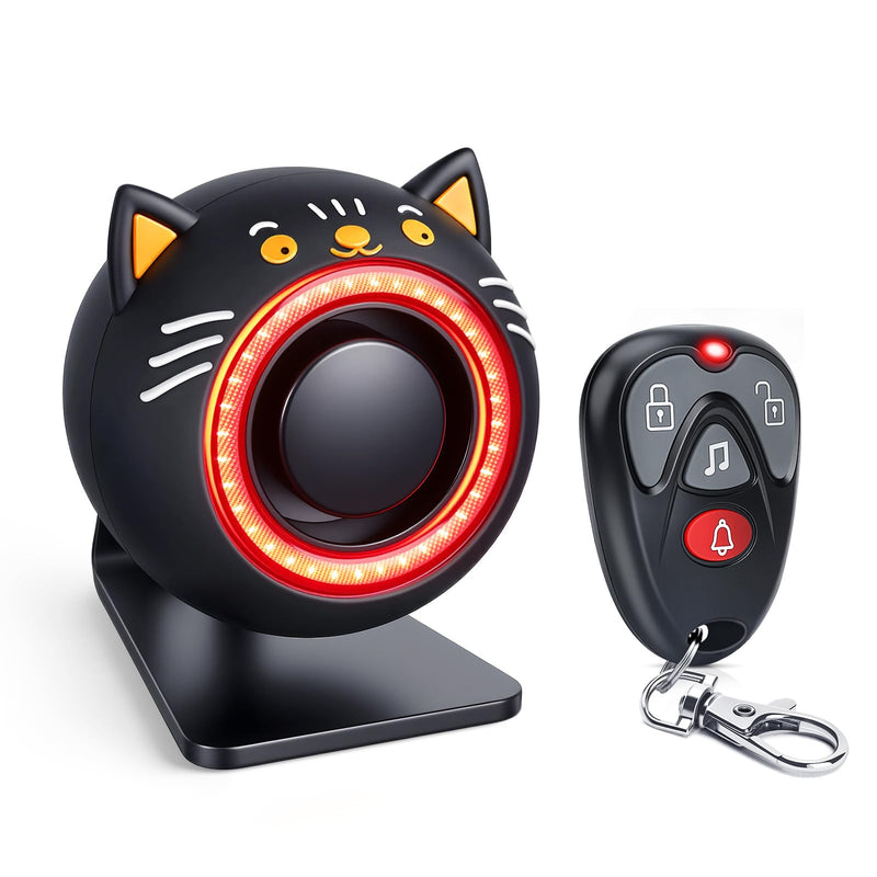 Car Alarm System, 120dB Car Alarm System with Motion Sensor Alarm & Red Light, Wireless Remote Anti Theft Car Device, Vehicle Security Alert Security Lights for Car, RV, SUV, Truck(Upgrade 5.0)