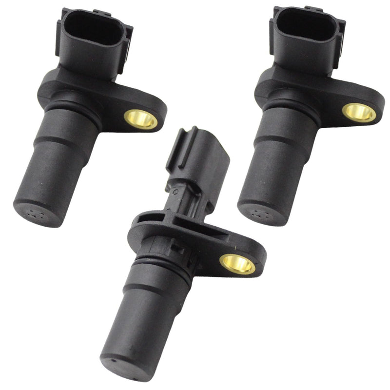 3Pcs Input/Output Transmission Speed Sensor Set 319351XF00 Compatible with Nissan Altima Maxima Sentra Versa Rogue Juke Infiniti QX60 JX35 Replaces 319351XF01 319358E007 31935X420C
