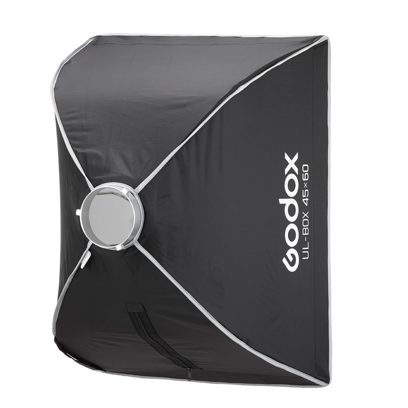 Godox UL-Box 45x60 Centimeters / 18x24 Inches Quick Release Umbrella Softbox, Compact Rectangular Softbox with Diffusers & Fast Setup, Compatible with Bowens Mount