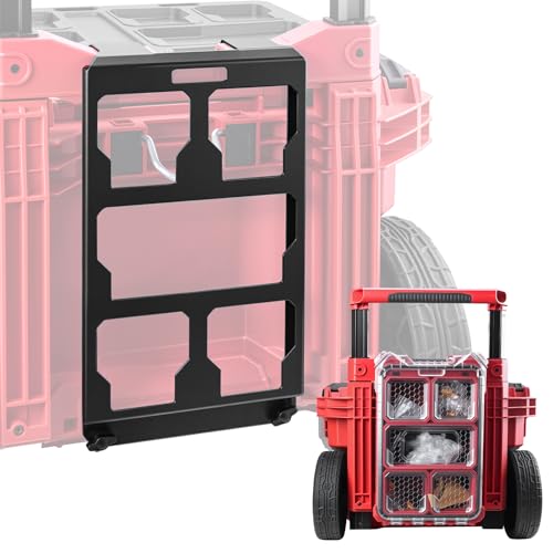 Packout Mounting Plate Compatible with Milwaukee 48-22-8427 Toolbox, Attaches to Rolling Toolbox Handle, Organizer Storage Bracket for Packout Tool Box System suitble for Milwaukee 48-22-8427 Toolbox