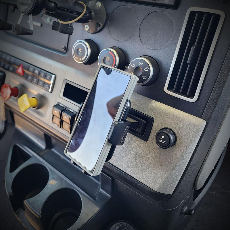 Smash Mount FL, Cascadia Phone Holder Kit 2018-2026, 1 inch RAM Compatible or 17mm Ball Phone Mount Setup for Truckers (FL Lite Smash Mount) FL Lite Smash Mount