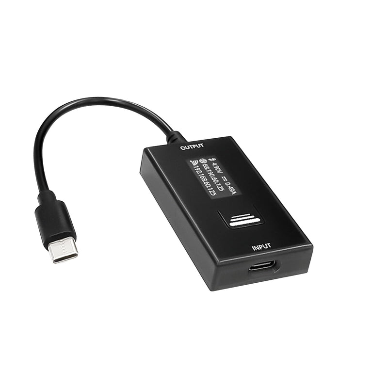 Wi-Fi IP Enabled Remote DC Power Switch (USB Type-C Plug) with Auto Reboot, Integrated Power Metering, Manage via Free APP & Cloud (Scalable). Ideal for Homes & Small Offices.