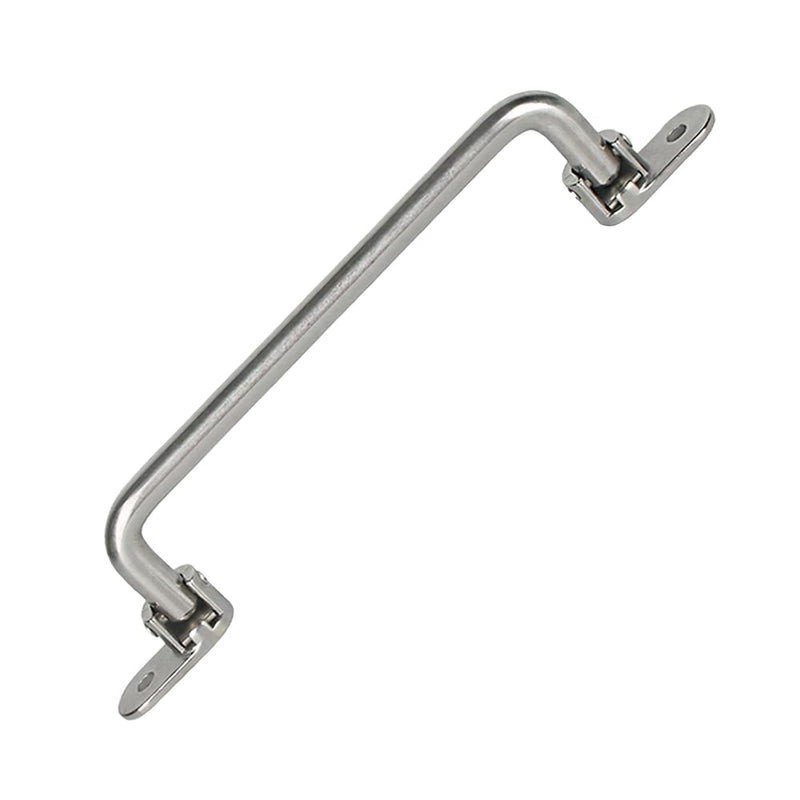 304 Stainless Steel Folding Pull Handle 90 Degrees Folding Door Pull,Cabinet Pull Handle Toolbox Handle (Total Length 9.4 ") Total Length 9.4 "