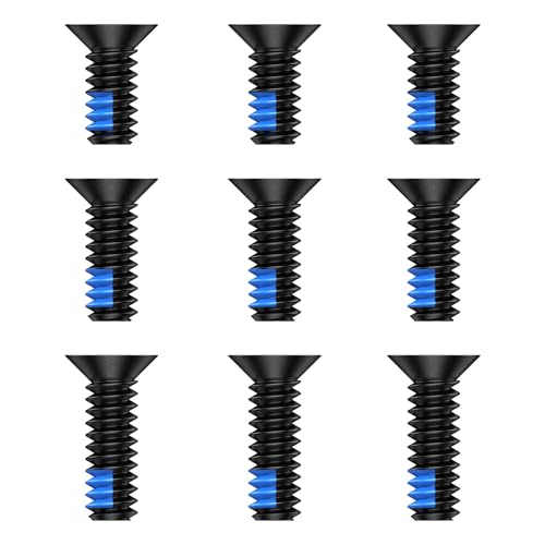 Red Dot Screw Kit 9 Pcs #6-32 Screw Diameter 7mm Includes 9.5mm/11mm/12.5mm
