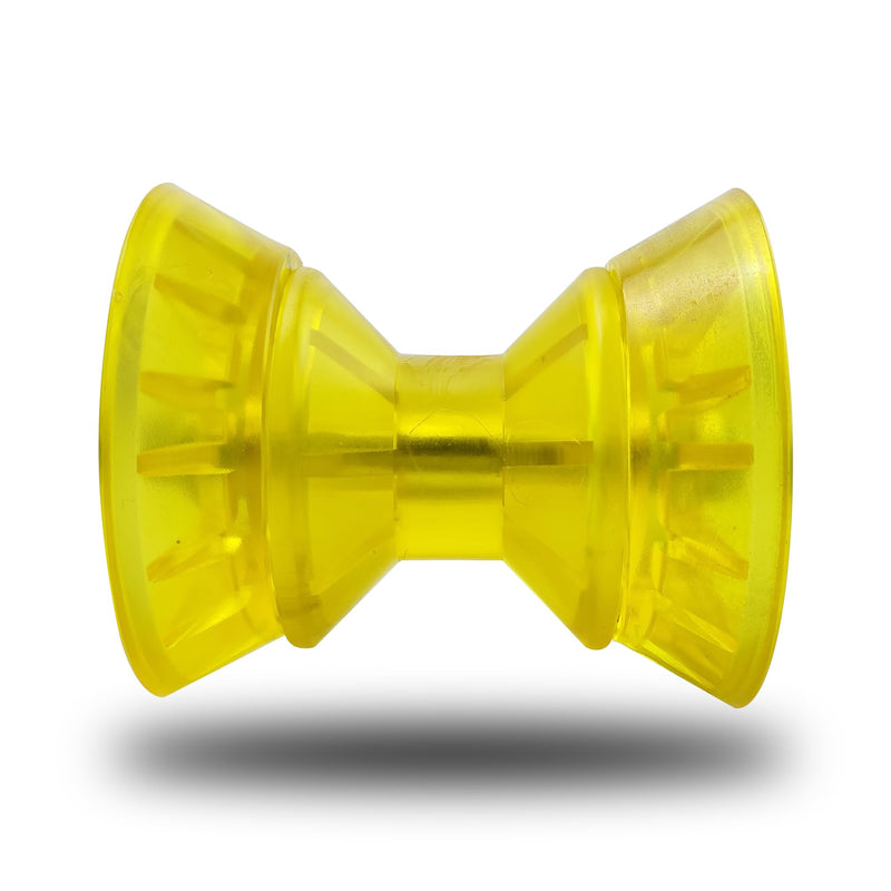 3" 4" Boat Trailer Roller Assembly with Spoke fits 1/2" Shaft, Bow Roller fits 3 inch 4Inch Wide Bracket 4 Inch