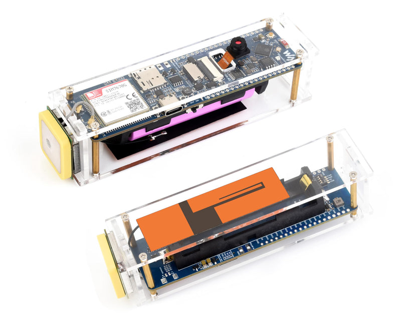 ESP32-S3 SIM7670G 4G Development Board, LTE Cat-1/WiFi/Bluetooth/GNSS Positioning, Global Coverage Multi Band, Onboard Camera/Antenna, Suitable for 4G Portable WiFi, Solar Panel or USB Charging