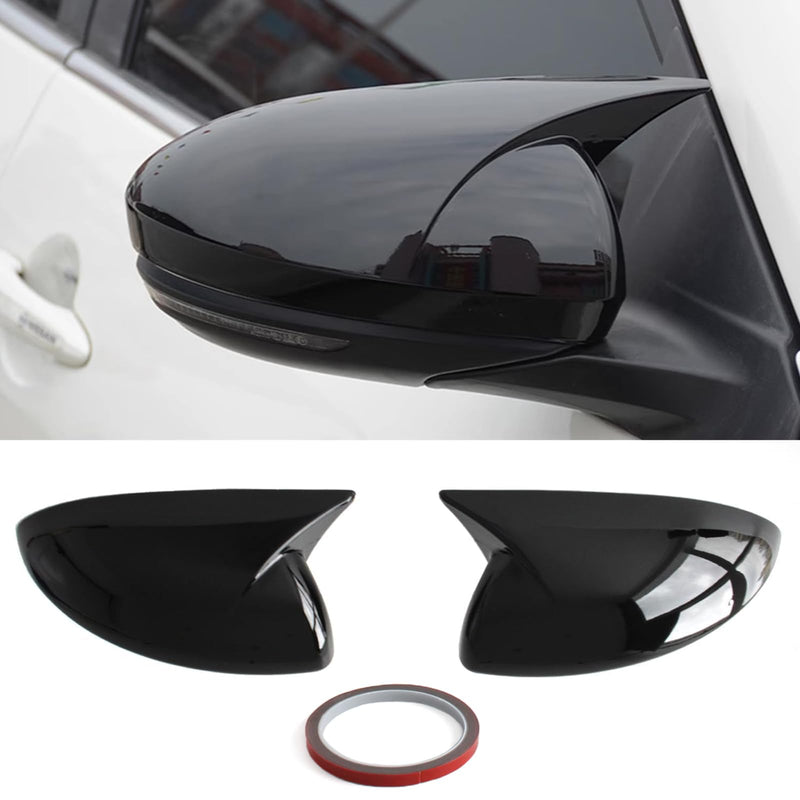 AUCERAMIC 2Pcs Rear View Side Mirror Cover Cap Fit for Nissan Sentra 2020-2025,Nissan Altima Sedan 2019-2025 Mirror Cover Caps Exterior car Accessories