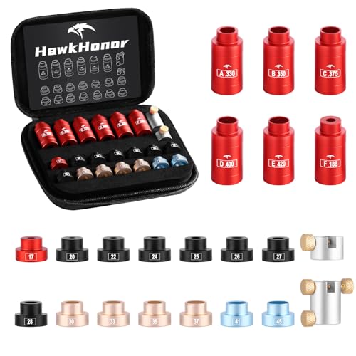 Bullet & Headspace Gauge Comparator Kit, Reloading Equipment 22pcs Bullet and Headspace Comparator Kit